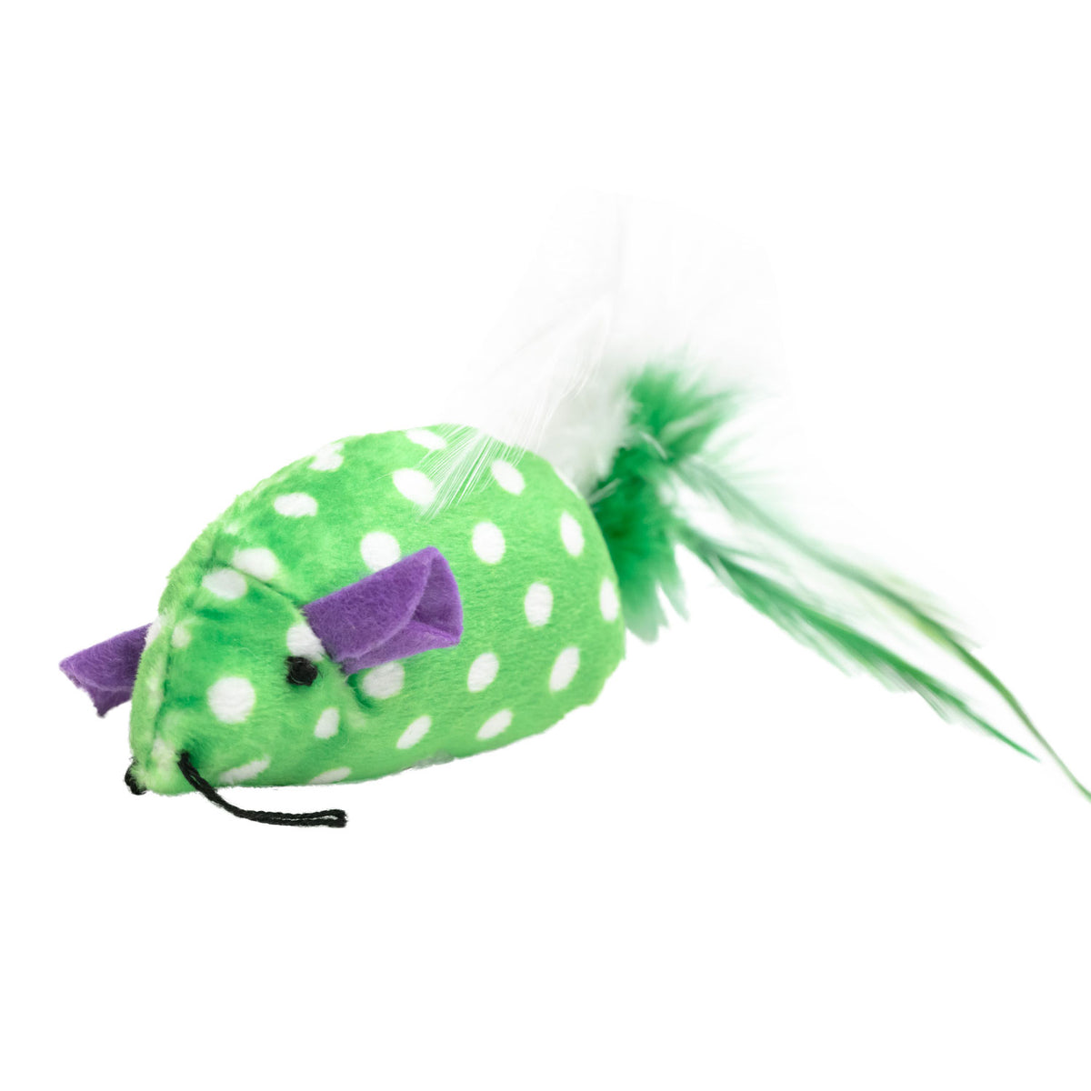 AQPET FRIENDS Jouet pour chat Souris en tissu avec grelot - 6,5X5 cm Jeu pour chats