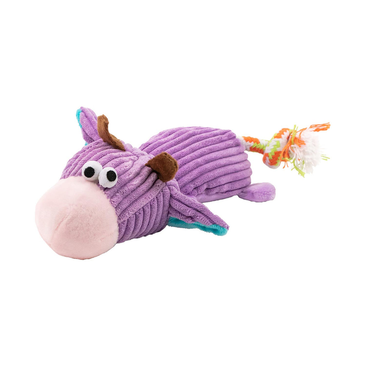 AQPET FRIENDS Jouets pour chien Plush Animaux en tissu à long cou Jeu pour chiens Amusement pour animaux