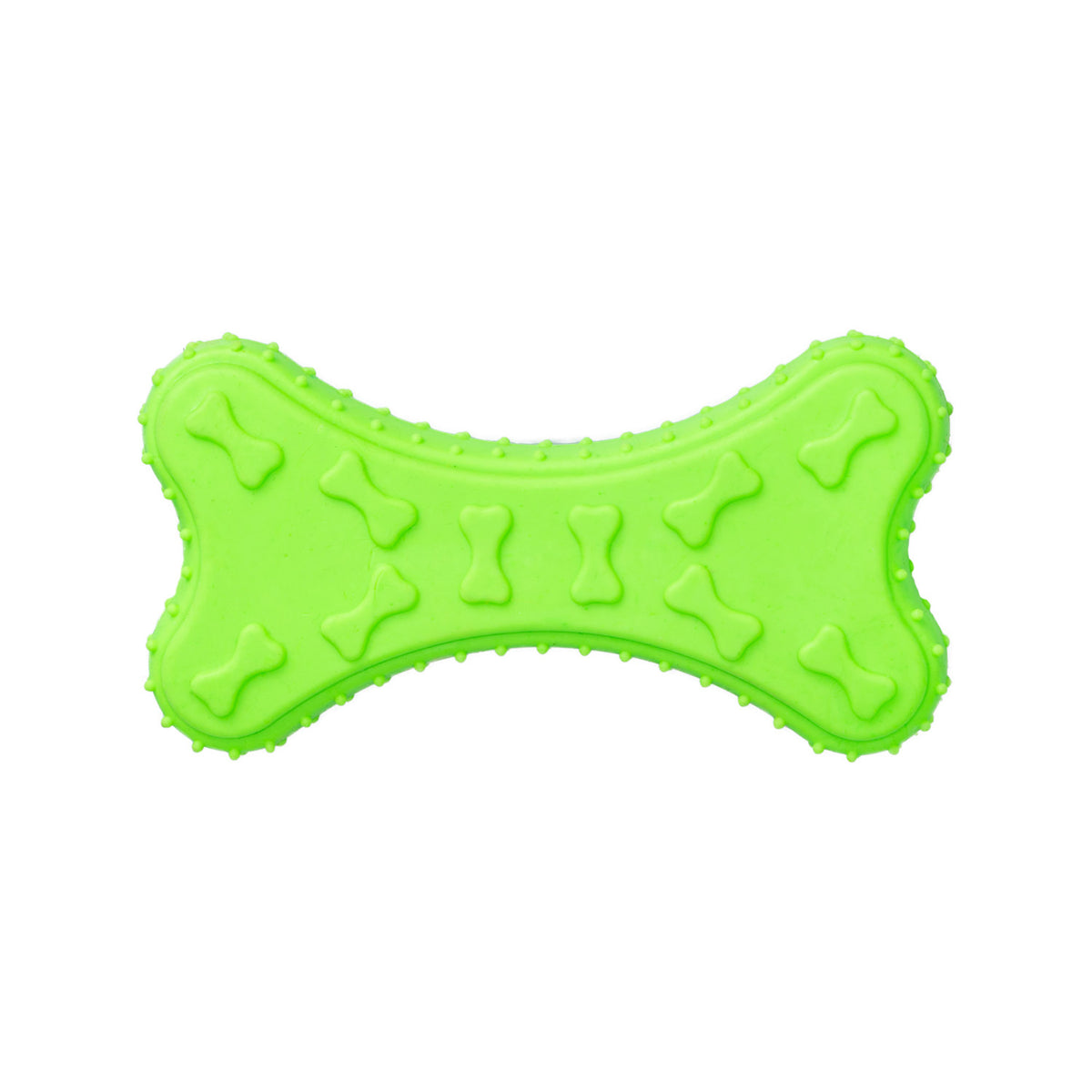 AQPET FRIENDS AQPET Jouet dentaire pour chien, os en caoutchouc, jouet amusant pour chien