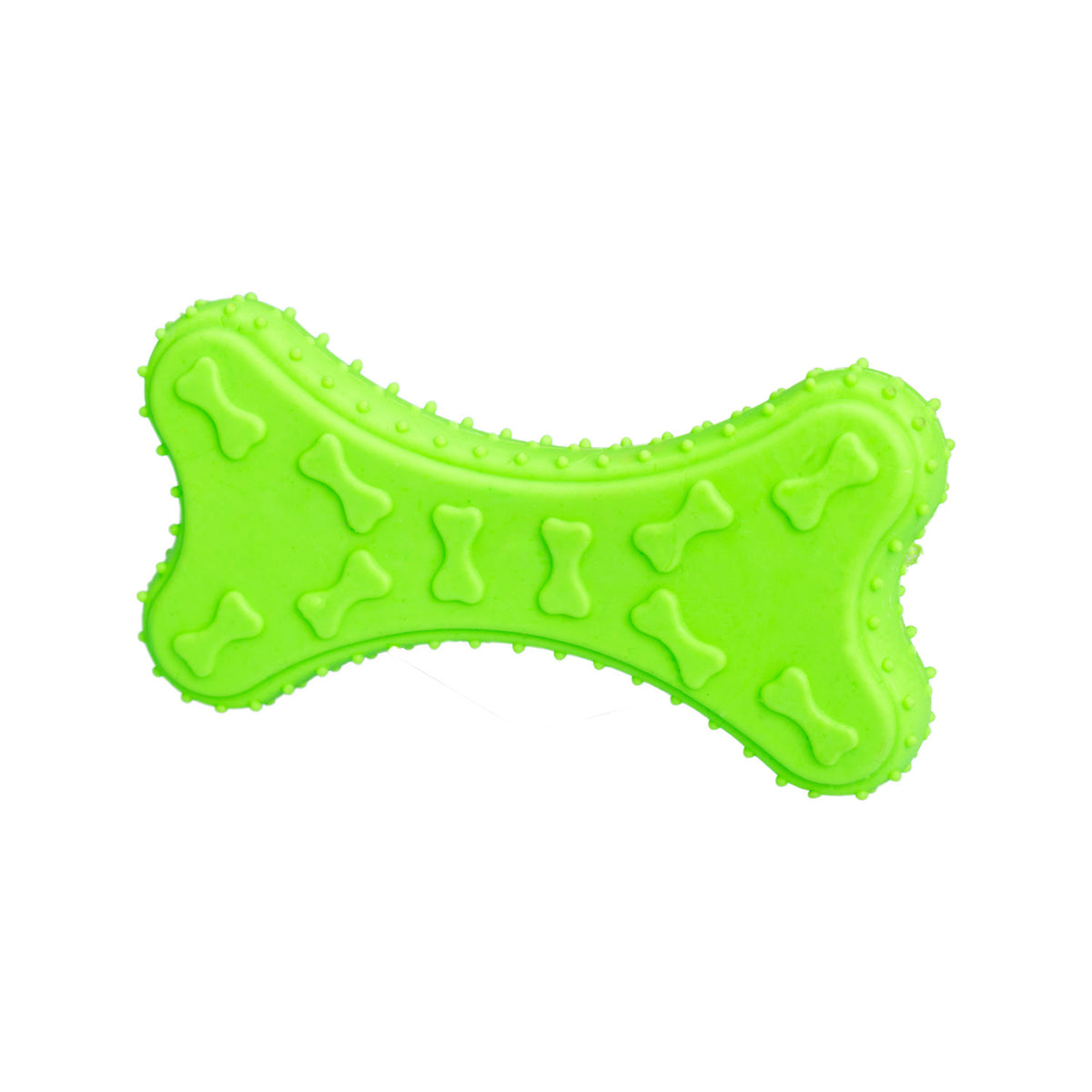 AQPET FRIENDS AQPET Jouet dentaire pour chien, os en caoutchouc, jouet amusant pour chien