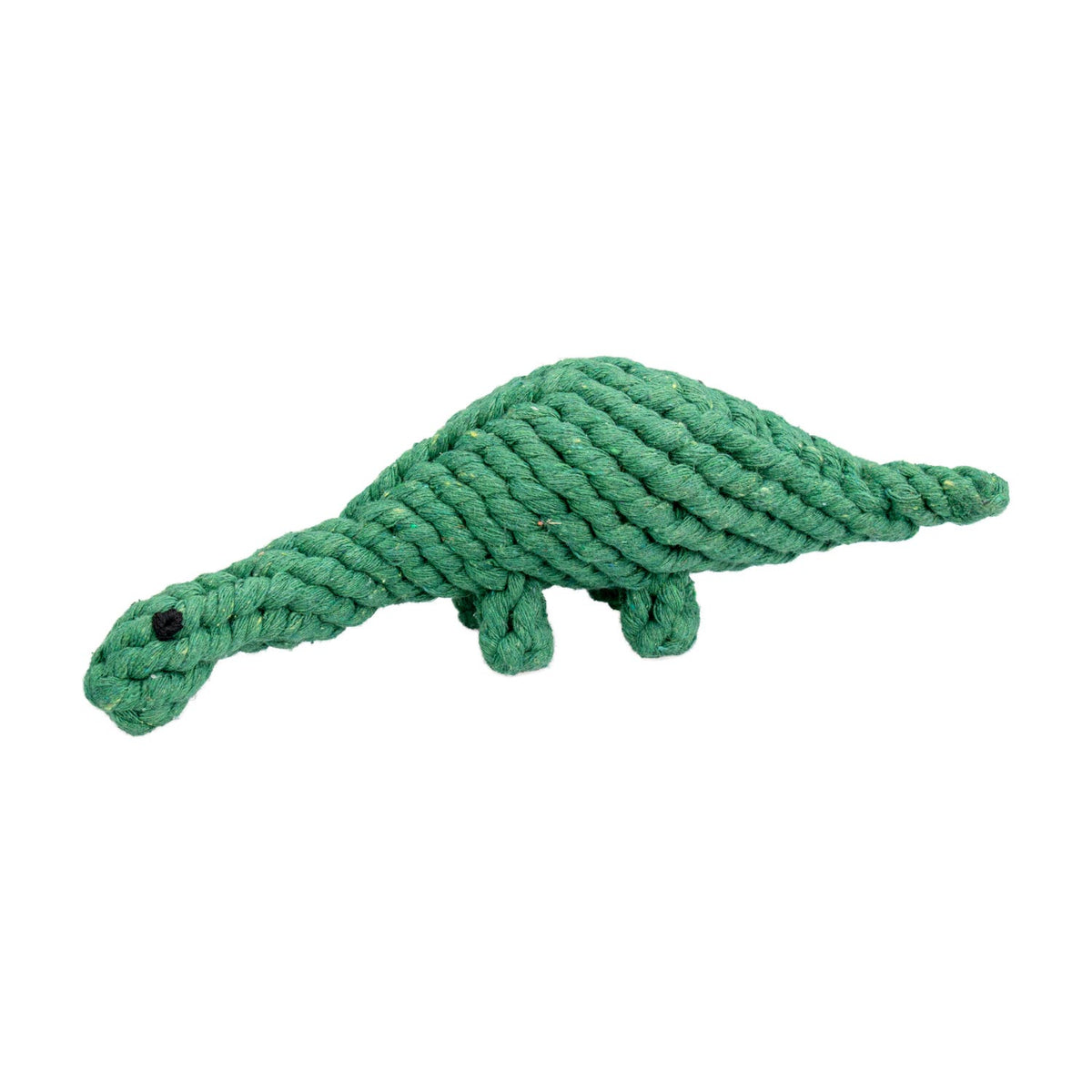 AQPET FRIENDS AQPET Jouet pour chien, dinosaure en corde de coton, 24X8CM, jouet amusant pour chien