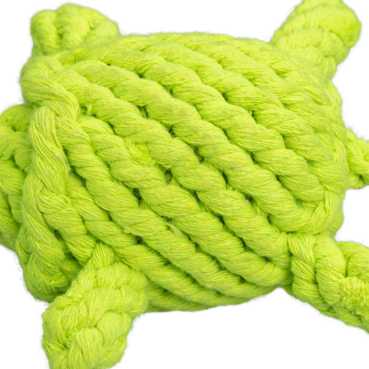 AQPET FRIENDS AQPET jouet pour chien Rope tortue en corde de coton 15 X 13 X 6 Cm, jeu pour chiens, divertissement pour animaux