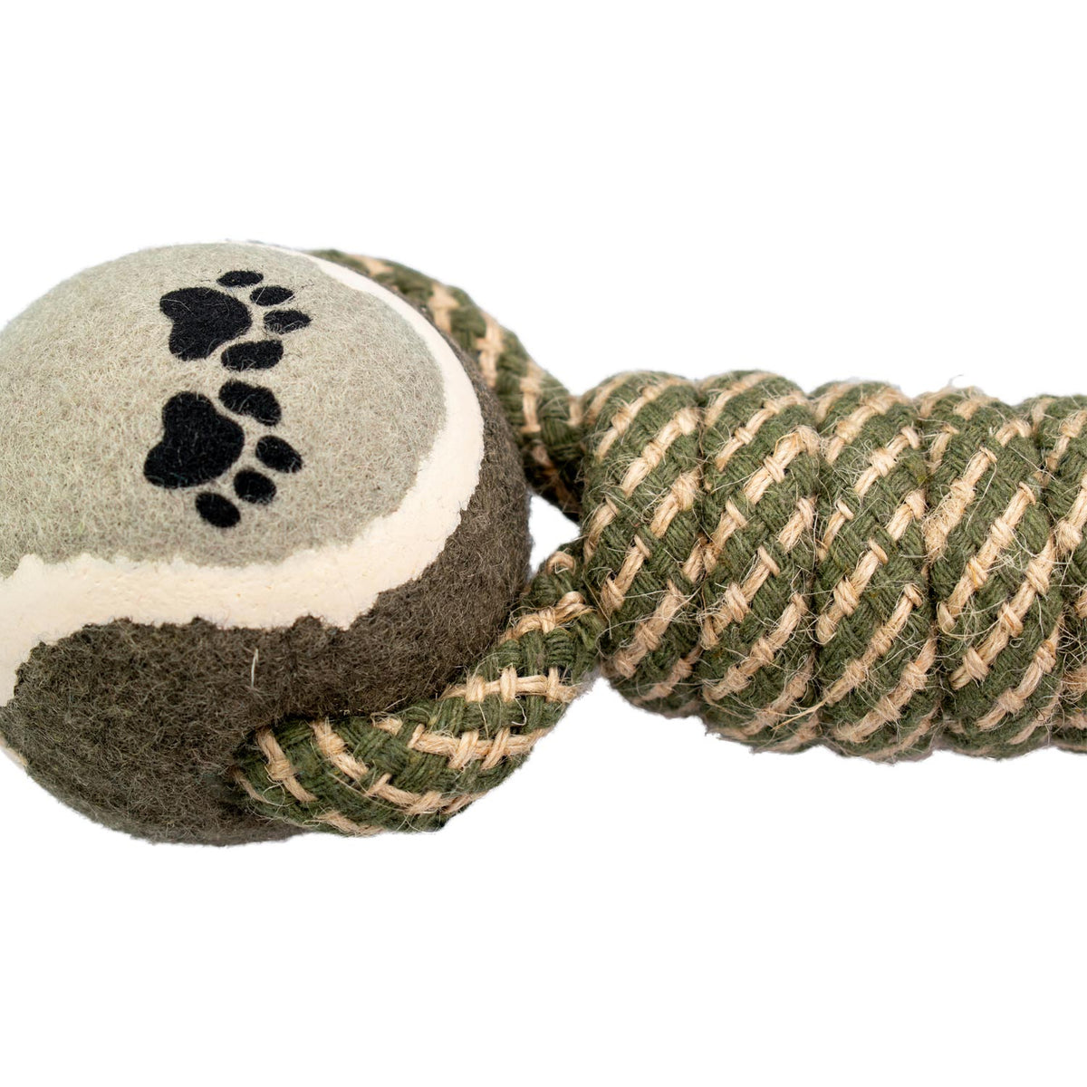 AQPET FRIENDS AQPET Jouet pour chien, balles de tennis avec corde, 22 X 7 Cm, jouet amusant pour chien