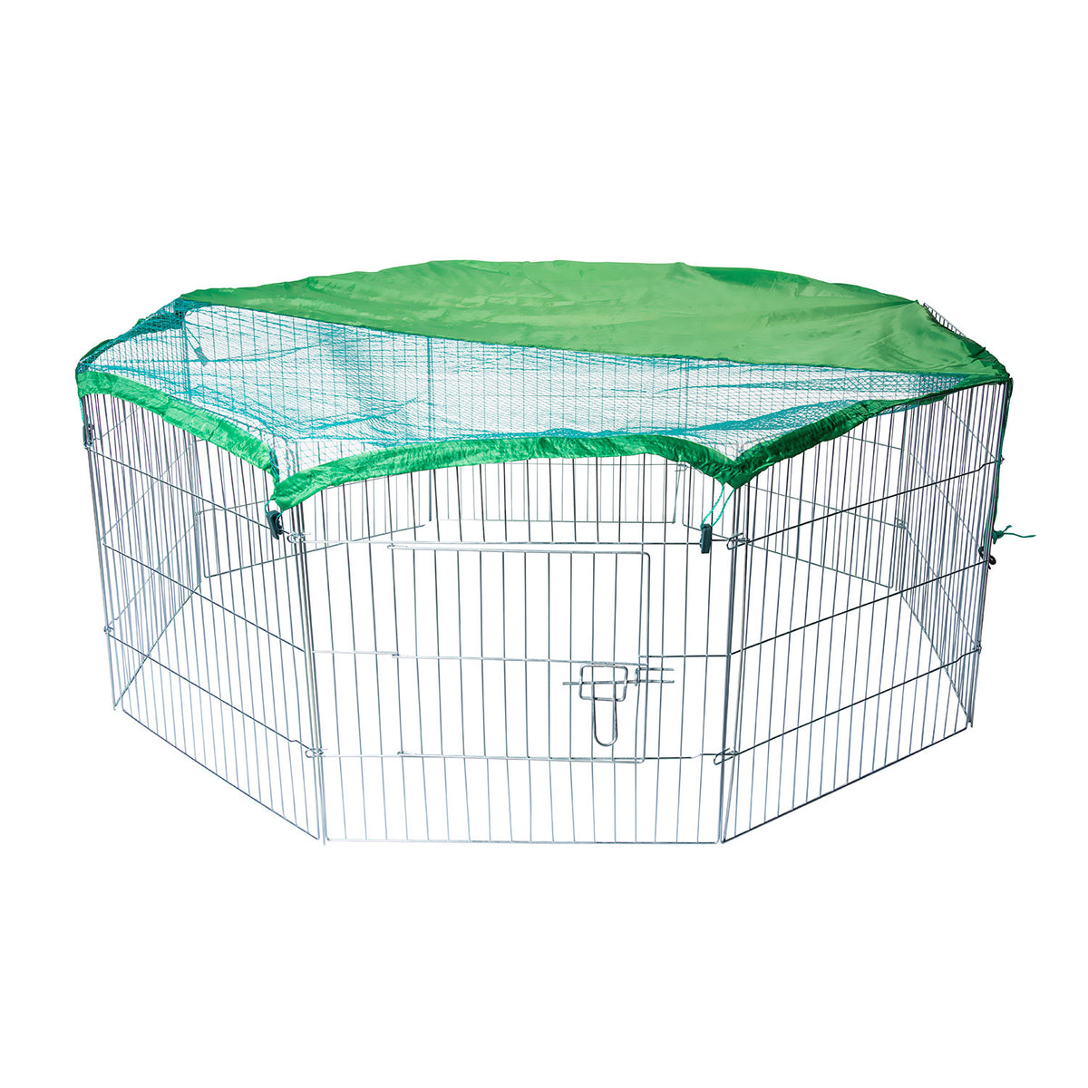 AQPET FRIENDS Enclos extérieur pour animaux 60x60cm - Parc avec filet pare-soleil pour chiens, chats et rongeurs - Enclos sûr et résistant pour le jardin et les espaces extérieurs