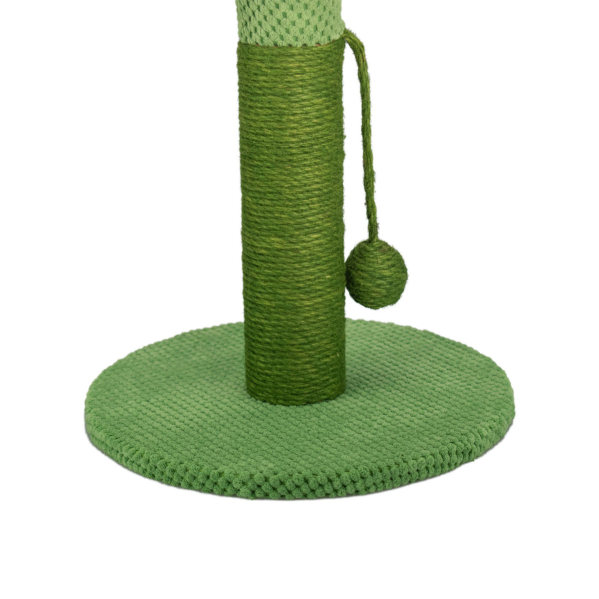 AQPET FRIENDS arbre à chat Cactus 54 cm avec niche, aire de jeux et griffoir pour chat, vert