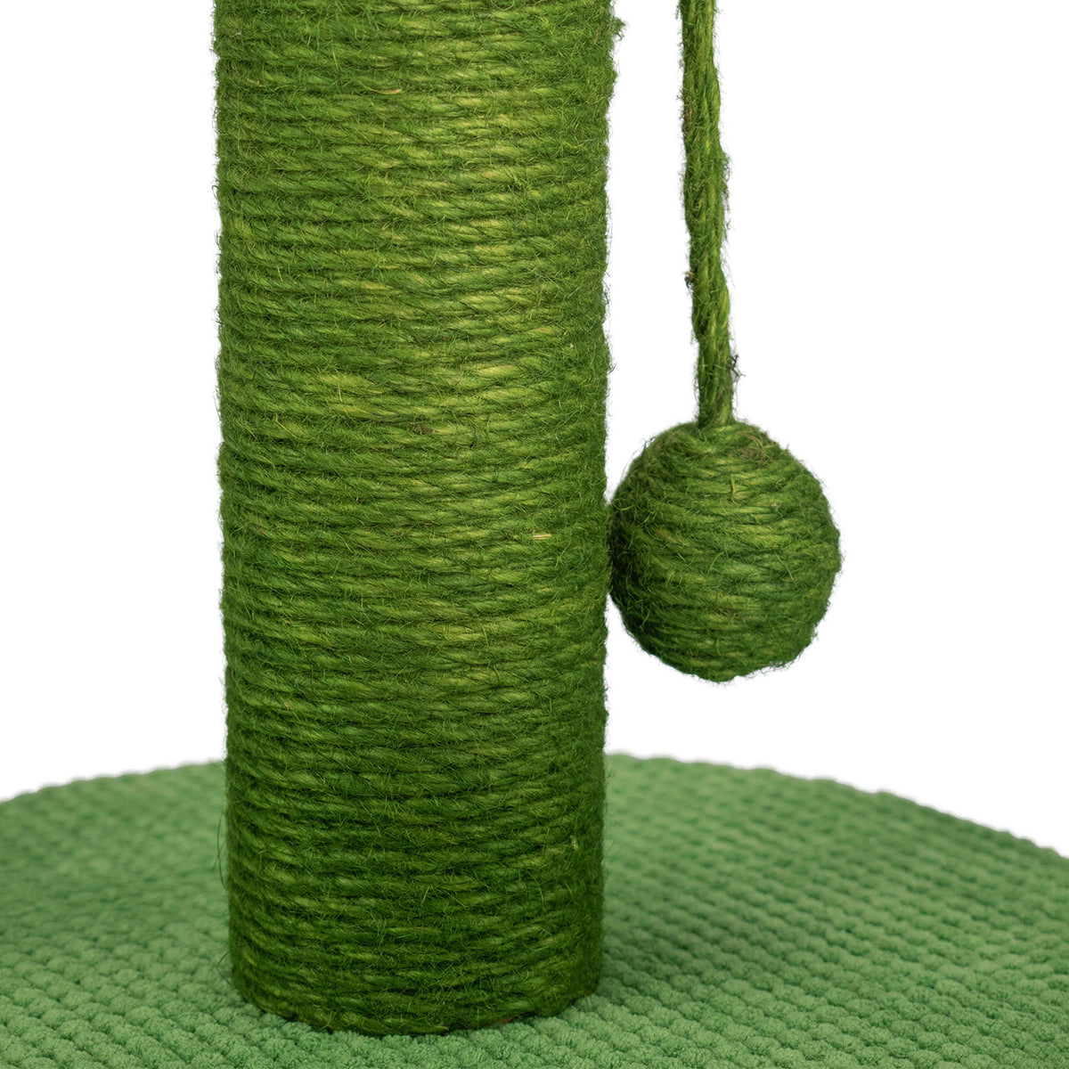 AQPET FRIENDS arbre à chat Cactus 54 cm avec niche, aire de jeux et griffoir pour chat, vert