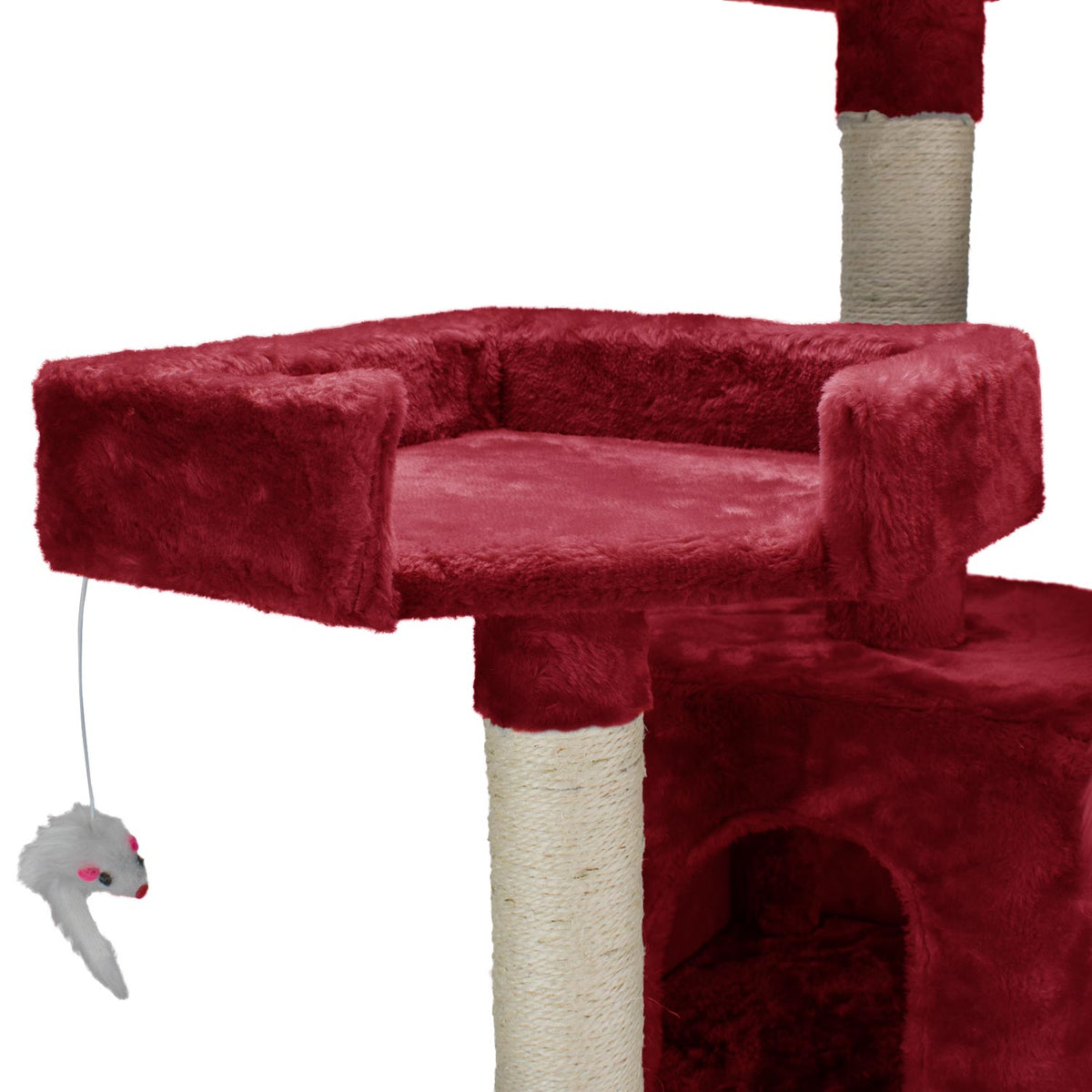 AQPET FRIENDS griffoir Manhattan en sisal, 170 Cm, pour chats, jeu, détente et divertissement