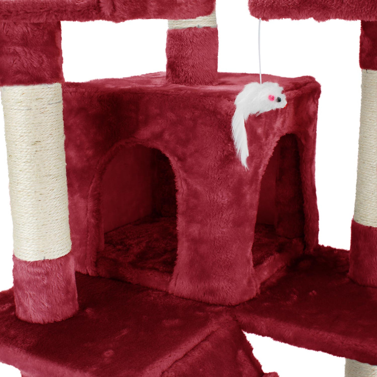 AQPET FRIENDS griffoir Manhattan en sisal, 170 Cm, pour chats, jeu, détente et divertissement