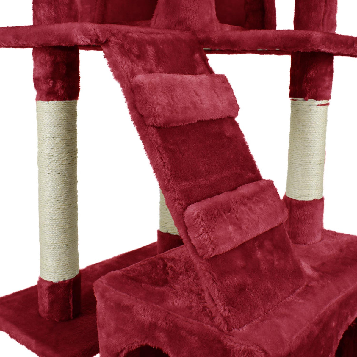 AQPET FRIENDS griffoir Manhattan en sisal, 170 Cm, pour chats, jeu, détente et divertissement