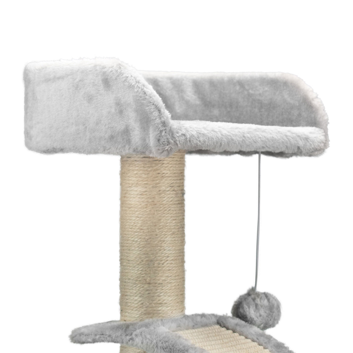 AQPET FRIENDS griffoir Panama 58 Cm pour chats, jeu, détente et divertissement, confort et relaxation pour animaux