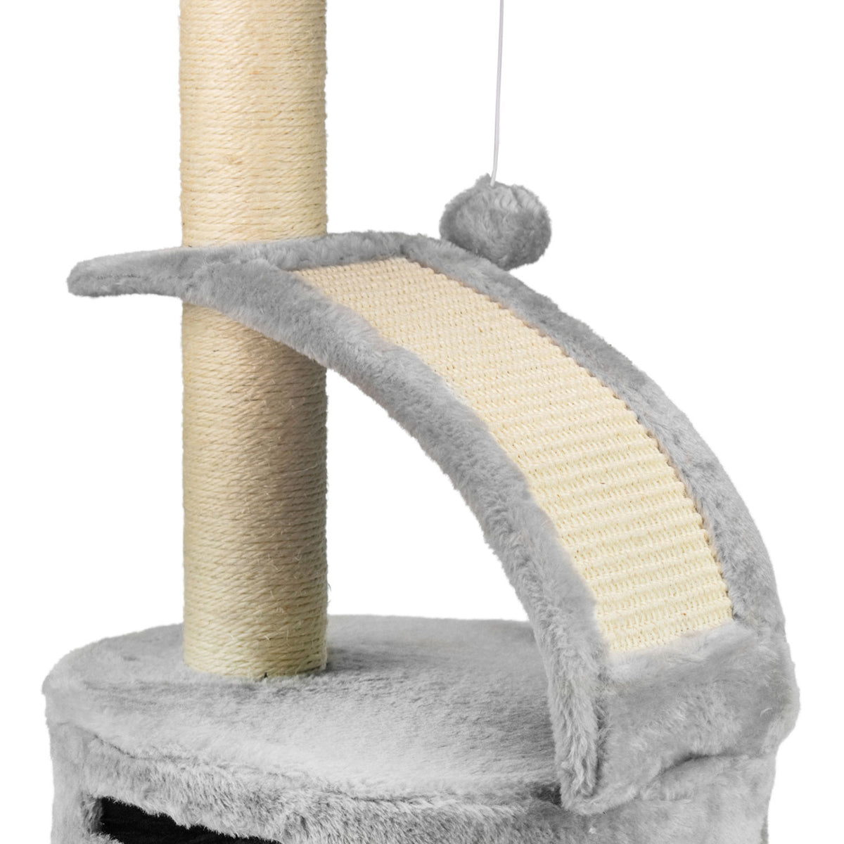 AQPET FRIENDS griffoir Panama 58 Cm pour chats, jeu, détente et divertissement, confort et relaxation pour animaux