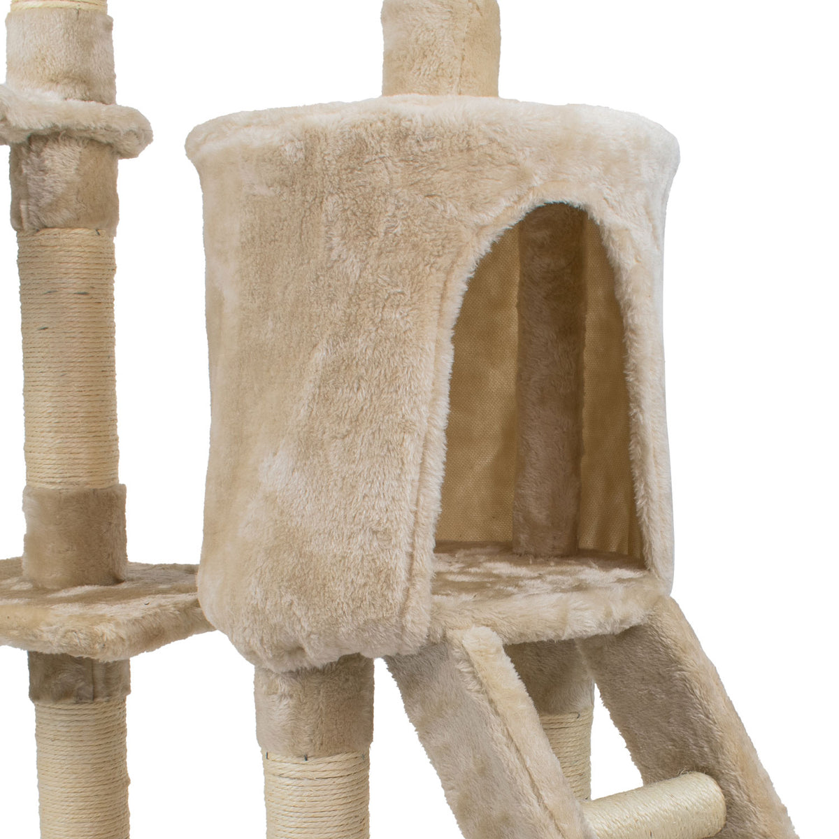 AQPET FRIENDS griffoir Paris en sisal, 138 Cm, pour chats, jeu, détente et divertissement