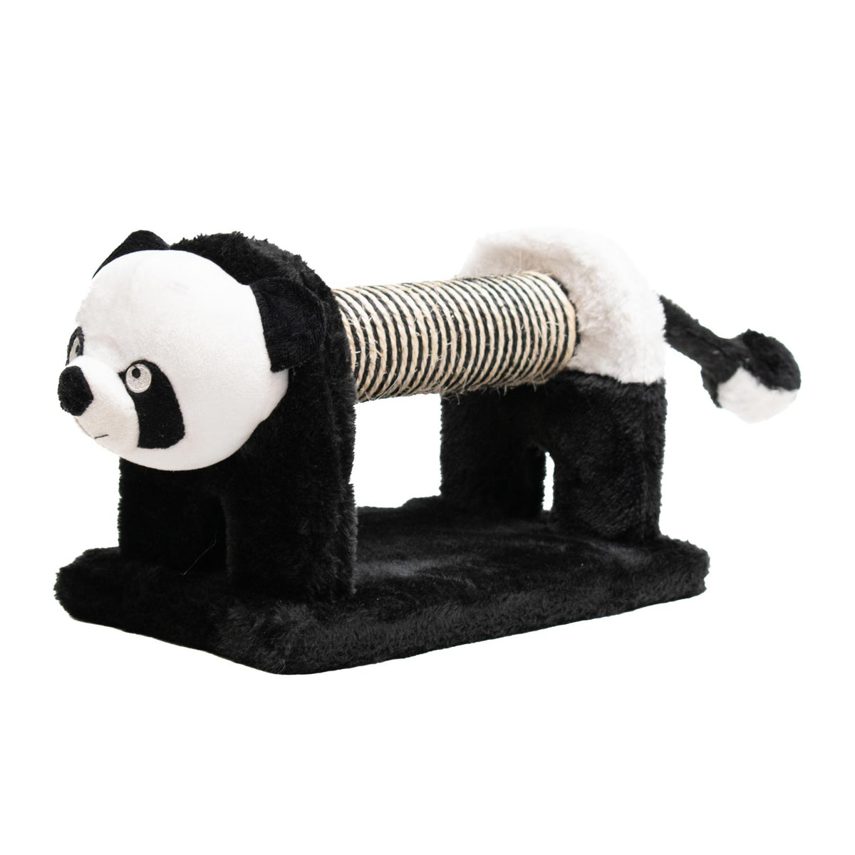 AQPET FRIENDS griffoir Panda 56x18x18 Cm pour chats, jeu, détente et divertissement