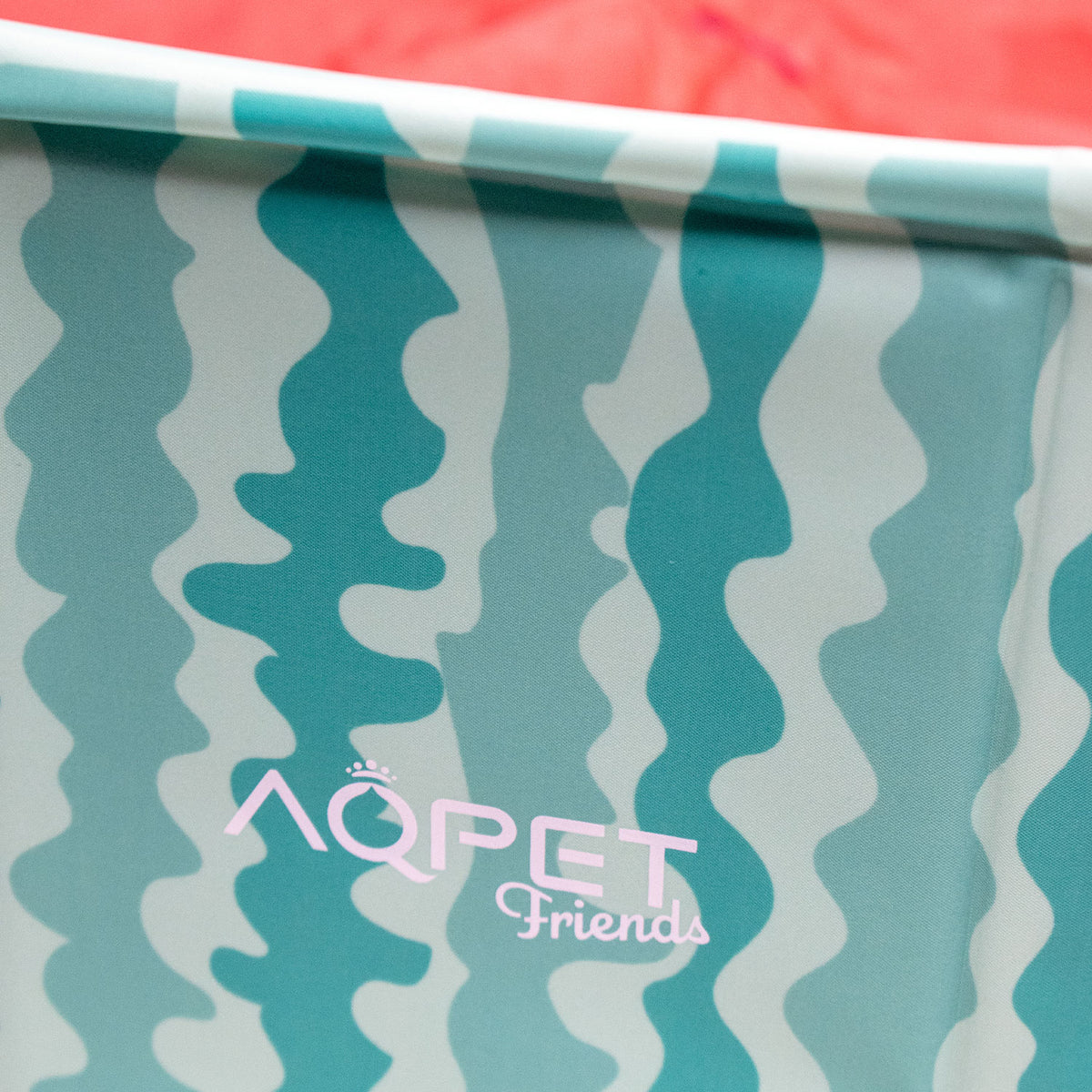 AQPET FRIENDS Pool piscine pour chien, motif Fruit, pliable et anti-rayures, pour extérieur et jardin
