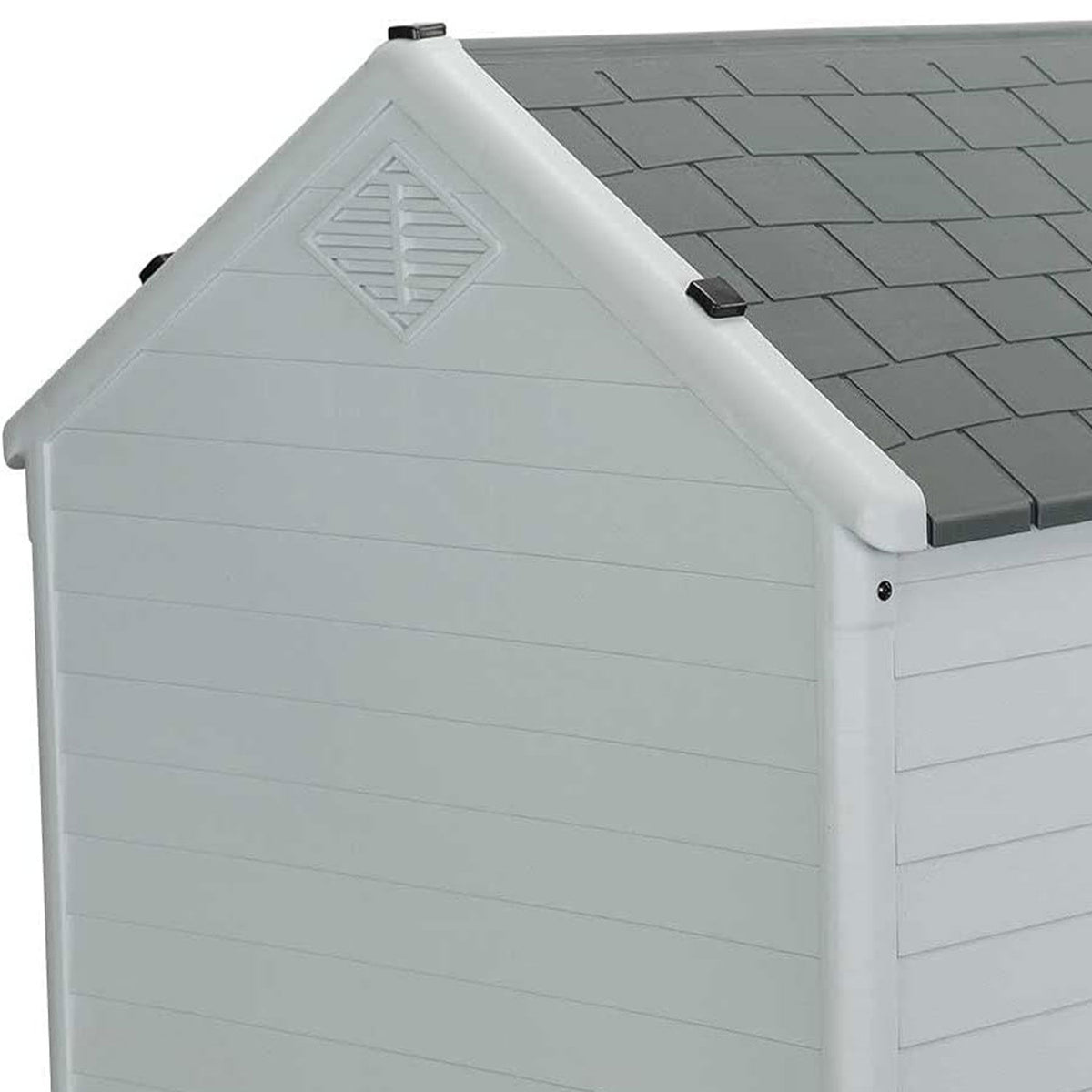AQPET FRIENDS Chalet Niche en plastique imperméable pour chiens et chats, confort et détente, pour intérieur et extérieur