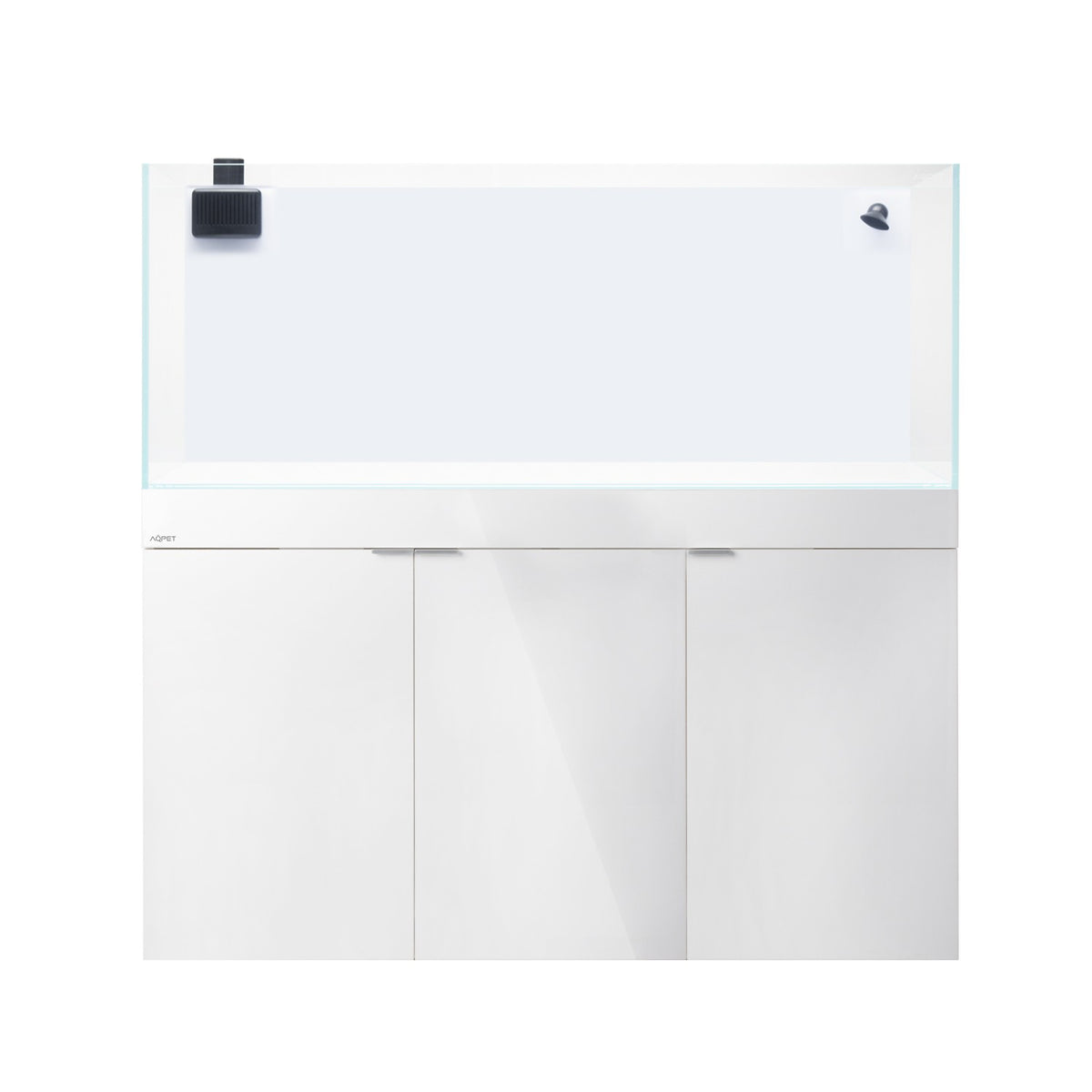AQPET KIT AQUARIUM AQUA 120 REEF EN VERRE EXTRA-CLAIR COULEUR BLANCHE