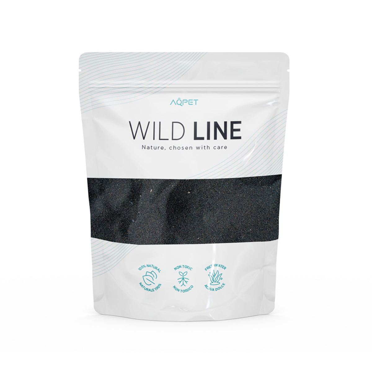 AQPET WILD SAND SABLE NATUREL 5 KG - BLACK INK